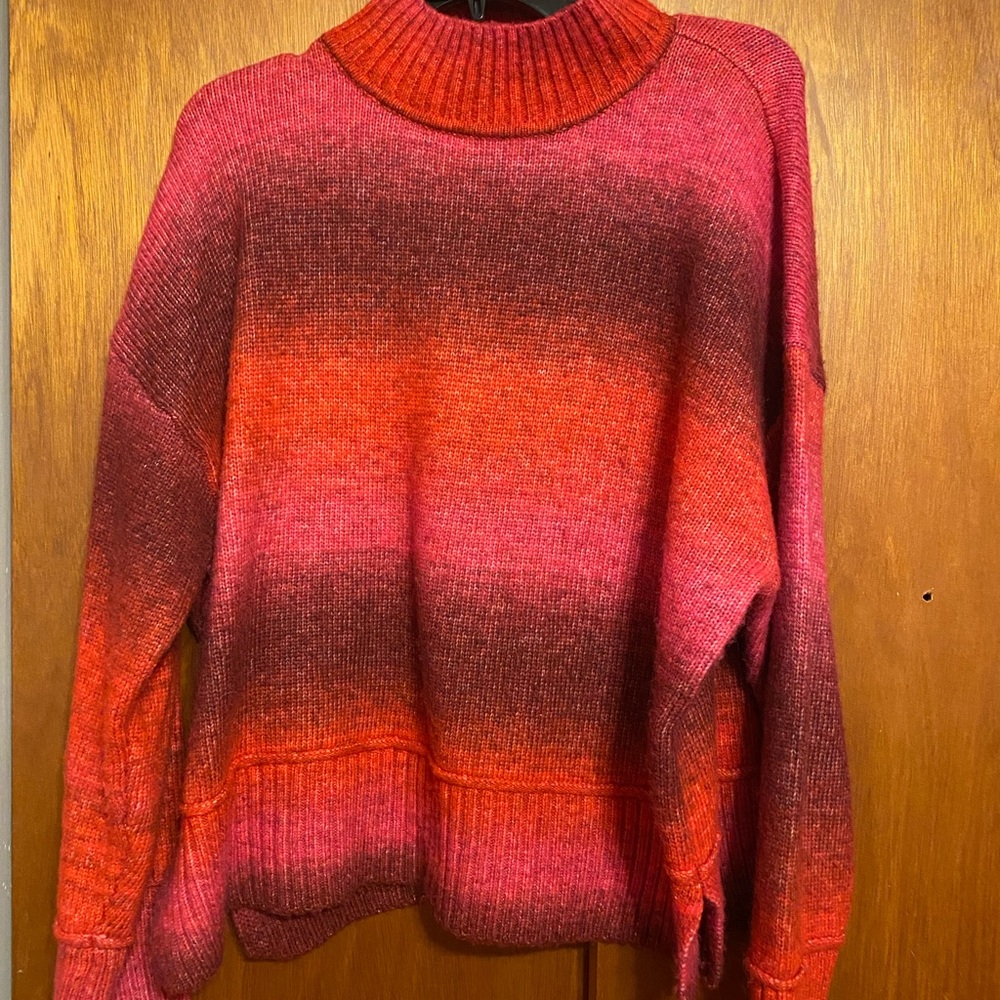Nine West red and pink ombre Sweater